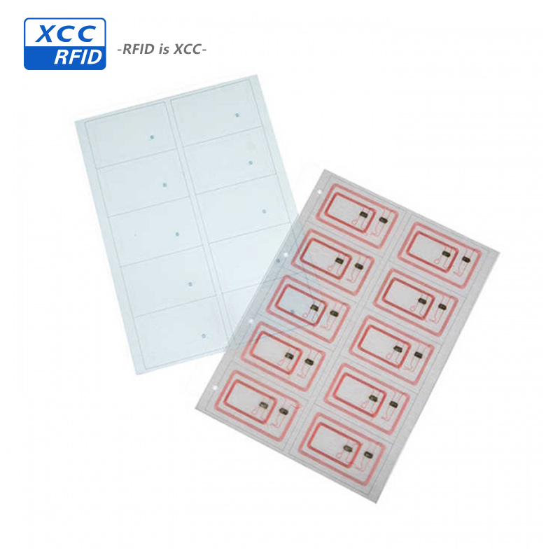 wholesale blank rfid inlay pvc sheet for id card