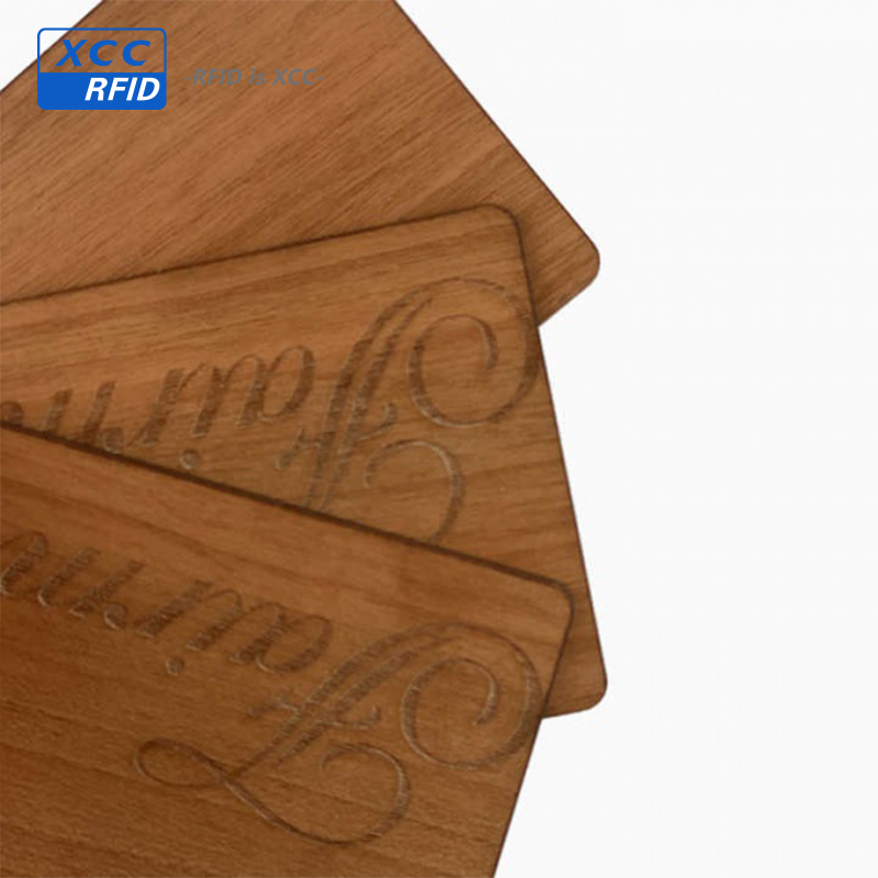 blank rfid nfc business wedding wood card wooden card holder