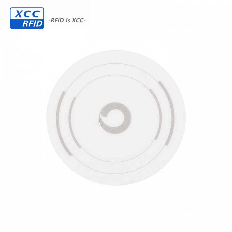 Custom coin tag rfid chip with adhesive 