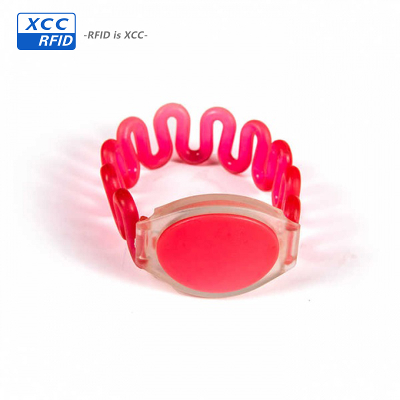 rfid wristband printer smart rubber wristbands smart waterproof 