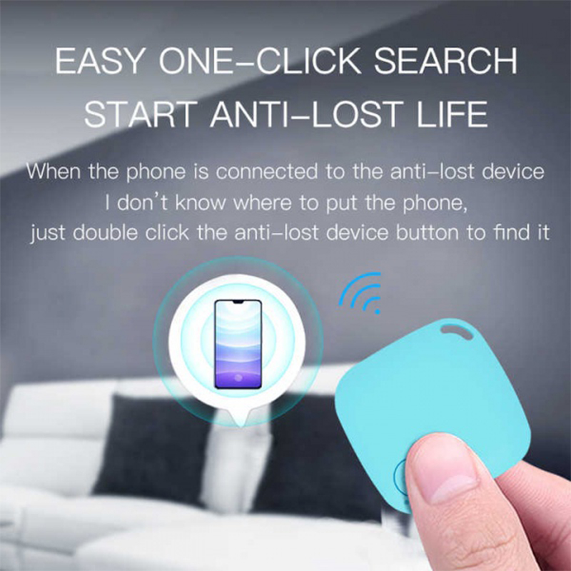 anti-lost device mobile phone gps recording tracking smart bluetooth tag 
