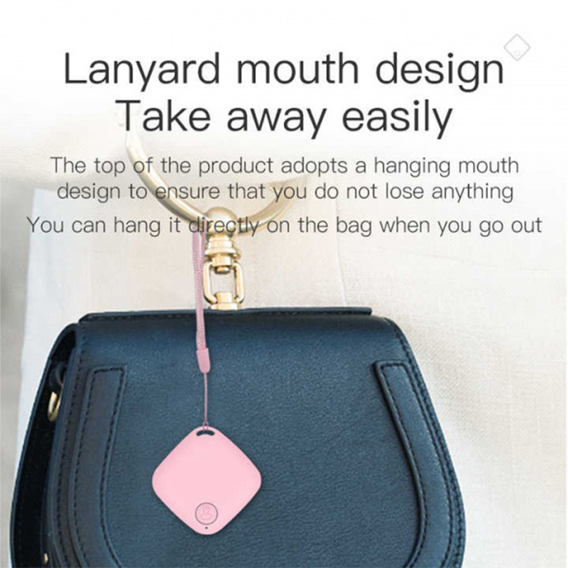 anti-lost device mobile phone gps recording tracking smart bluetooth tag 