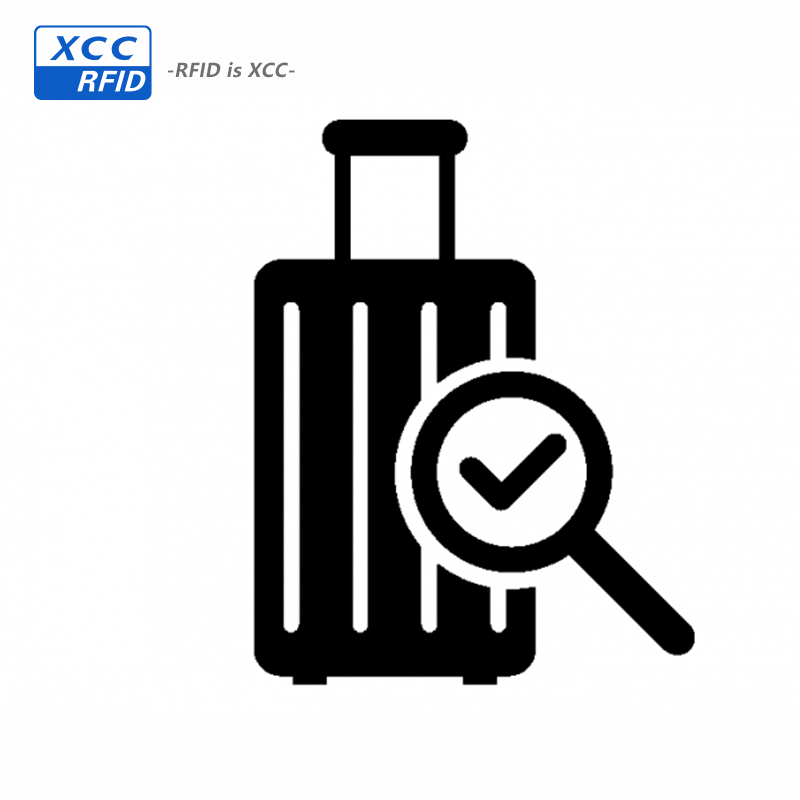 custom logo travel luxury plastic nfc uhf pvc luggage rfid tag