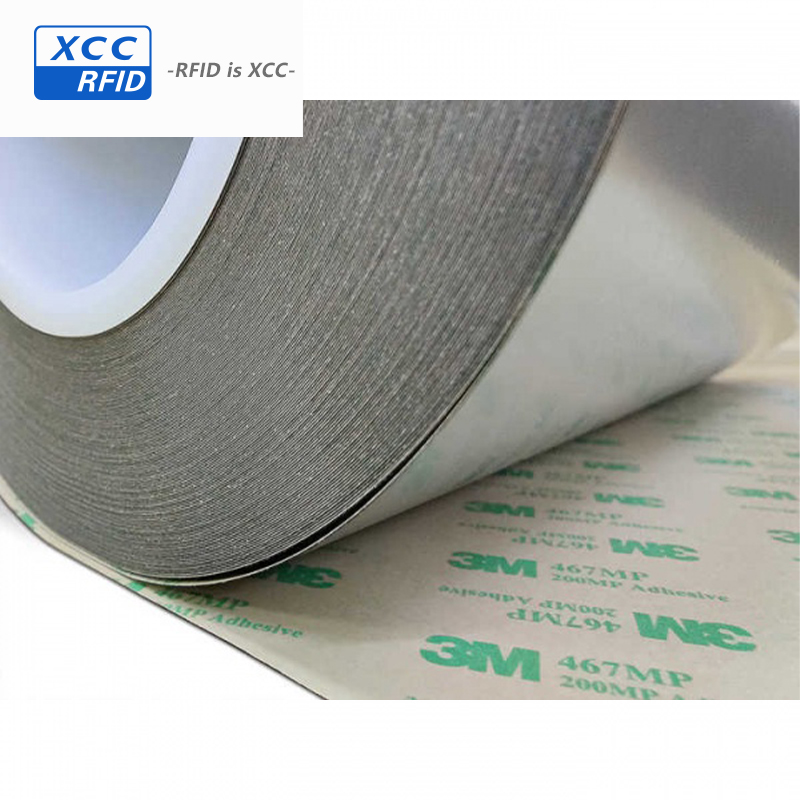 Anti metal materials uhf rfid label ferrite foul with super adhesive glue
