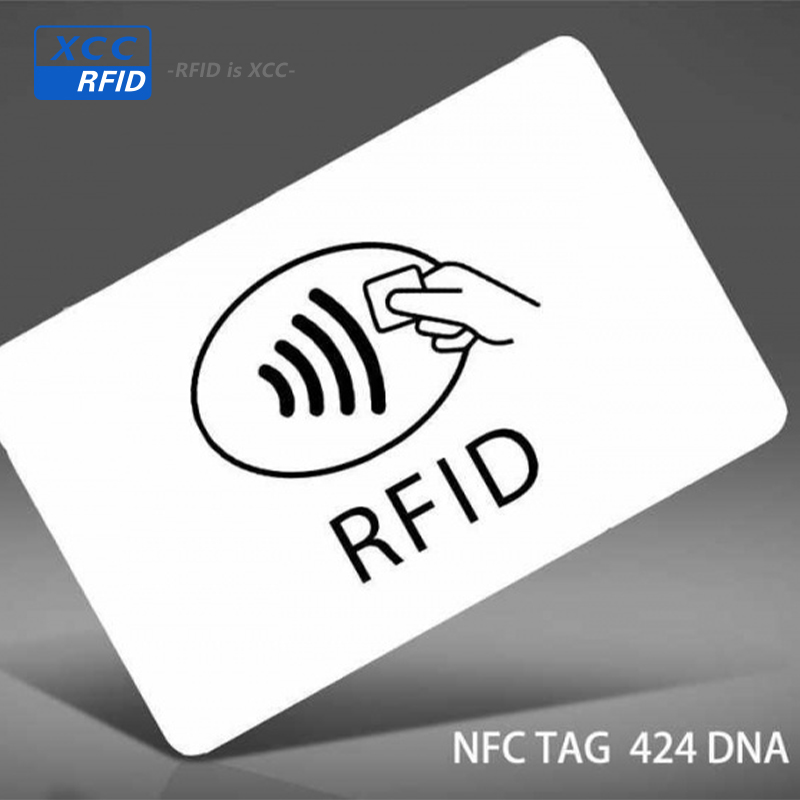 factory price NFC TAG 424 DNA Tag Tamper RFID sticker nfc tag