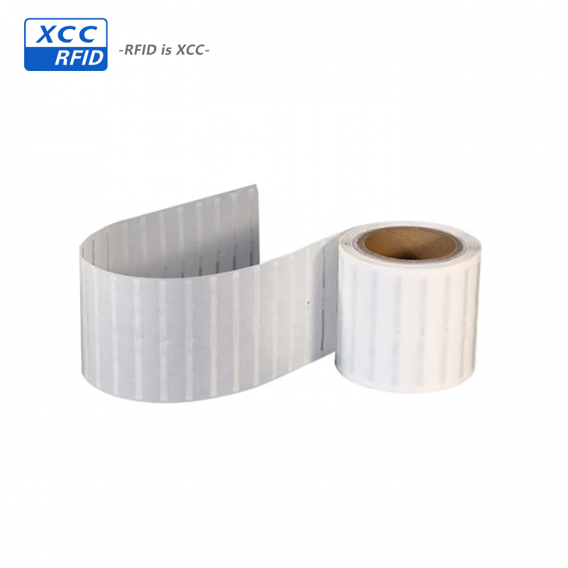 New design custom ISO/IEC 18000-6C adhesive uhf rfid library tags