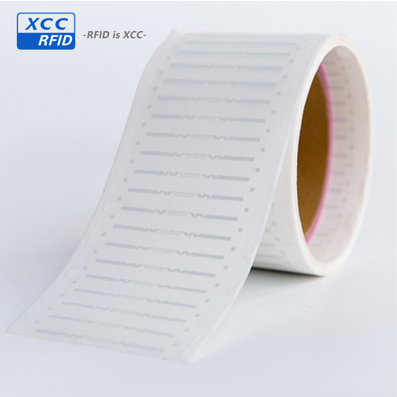 New design custom ISO/IEC 18000-6C adhesive uhf rfid library tags