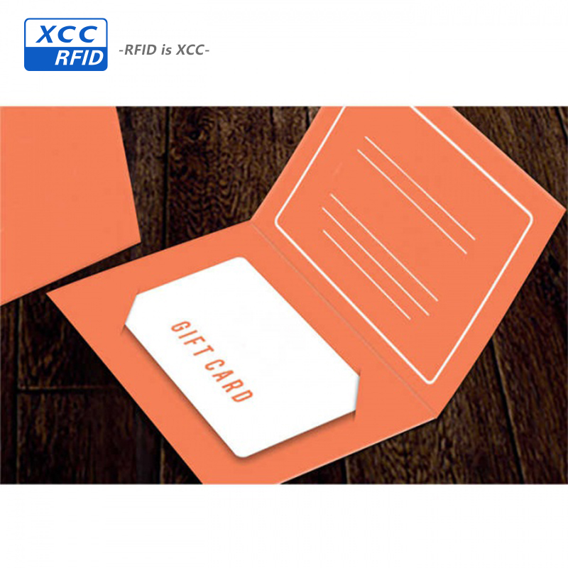 Factory price eco friendly Custom nfc gift card holder 