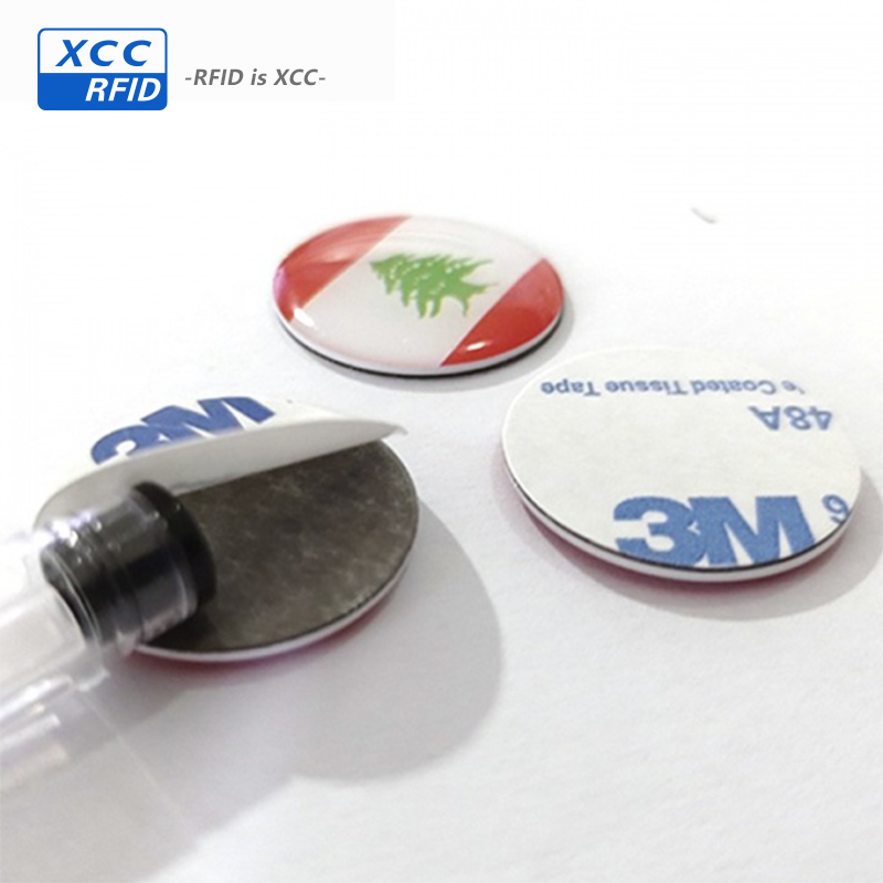 Waterproof Ntag 213/215/216 chip social media epoxy nfc tag