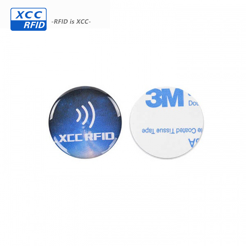 Waterproof Ntag 213/215/216 chip social media epoxy nfc tag