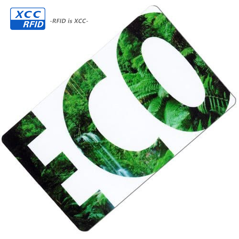 Nature eco friendly PLA/wood RFID hotel key card 