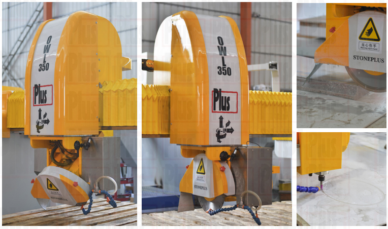 4-Axis Bridge Cutter CNC - Owl 400 CNC4+2