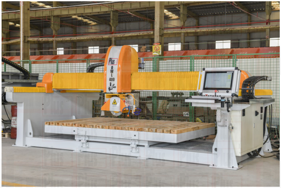 4-Axis Bridge Cutter CNC - Owl 400 CNC4+2