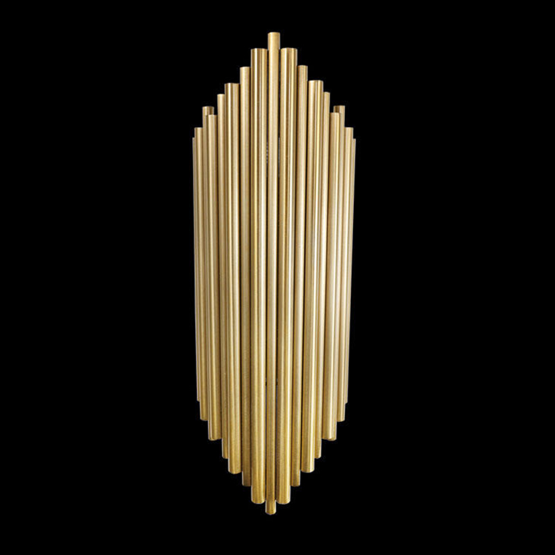 Europe style antique gold color E14 iron metal fancy wall light sconce for hotel led bedside