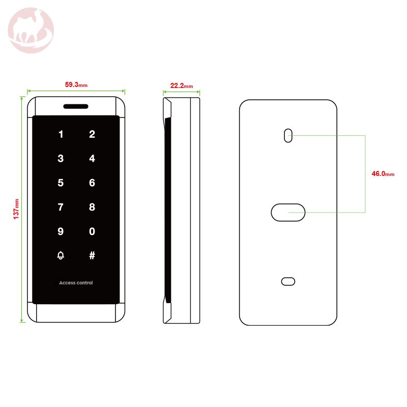 G1 Touch Access Control System