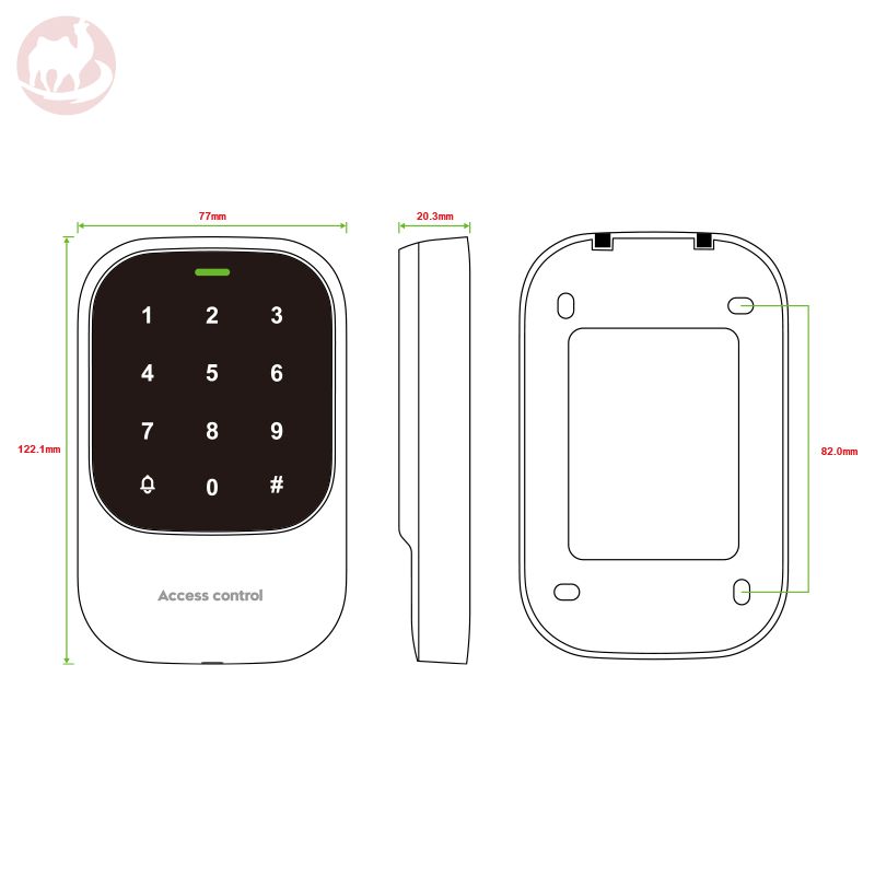 G3 Touch Access Control System