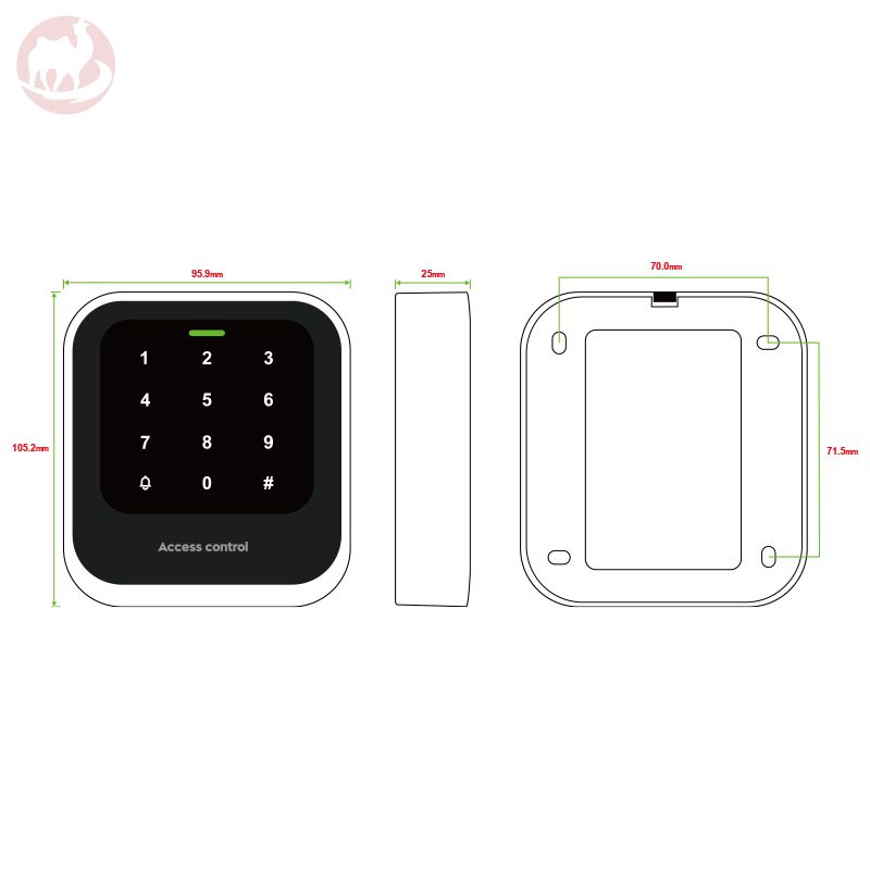 G4 Touch Access Control System