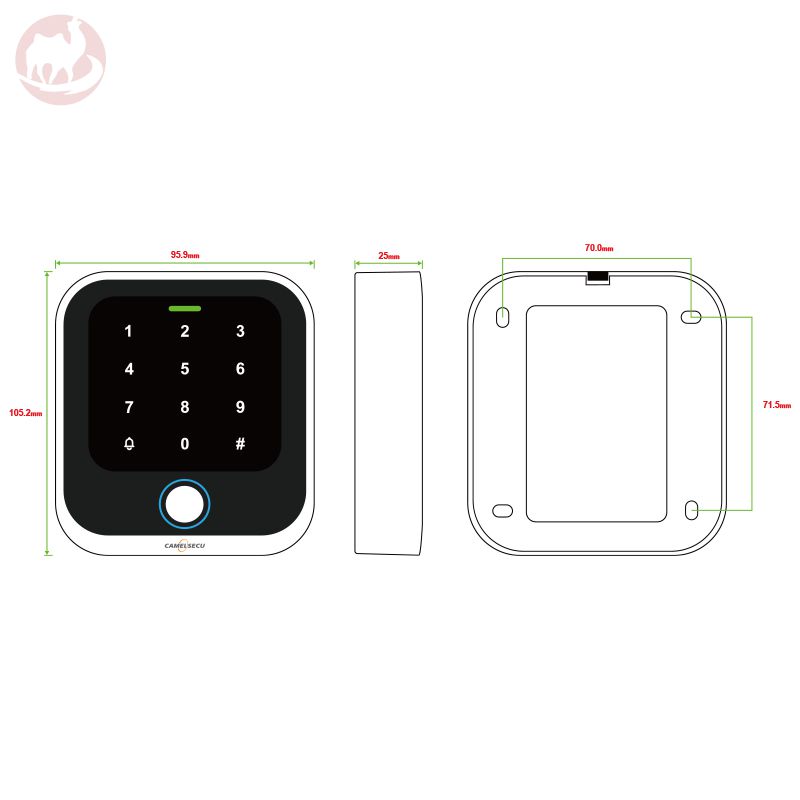 G4-F Touch Access Control System