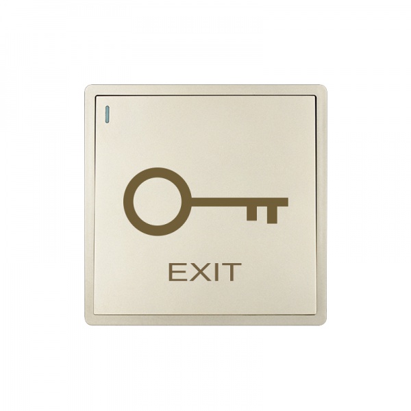 PT9D-G Gold Large Panel Exit Button