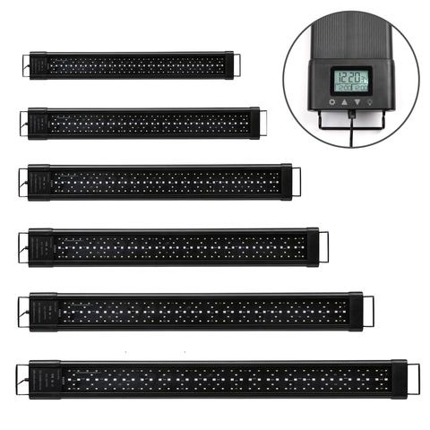 IP68 18W/24W/32W/40W/48W/60W  LED aquarium fish tank lamp
