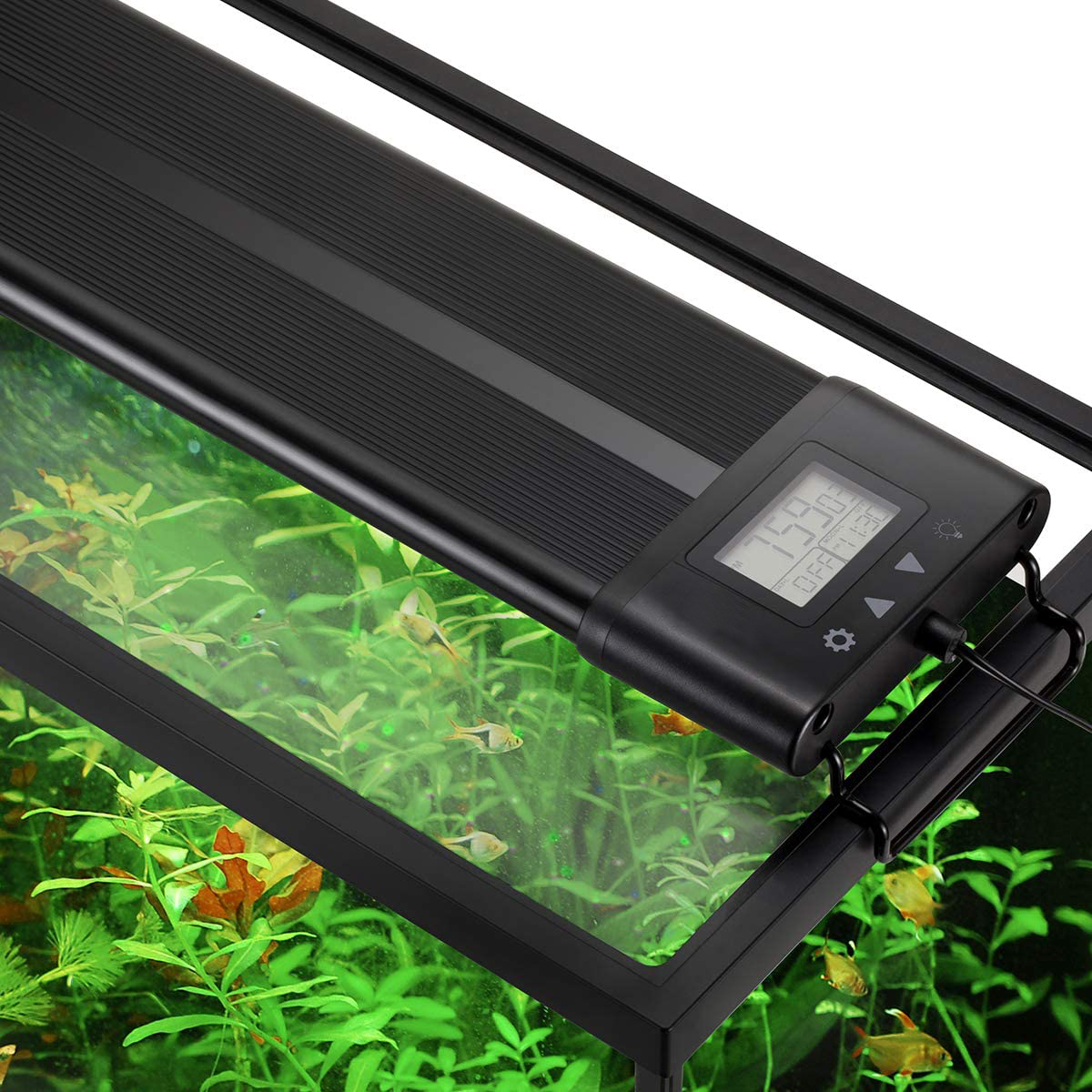 IP68 18W/24W/32W/40W/48W/60W  LED aquarium fish tank lamp