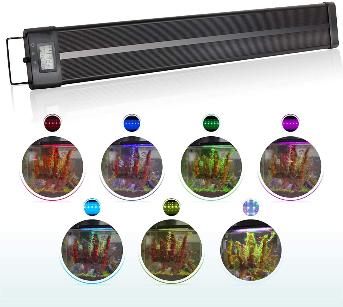 18W/24W/32W/40W/48W/60W LED aquarium fish tank lamp