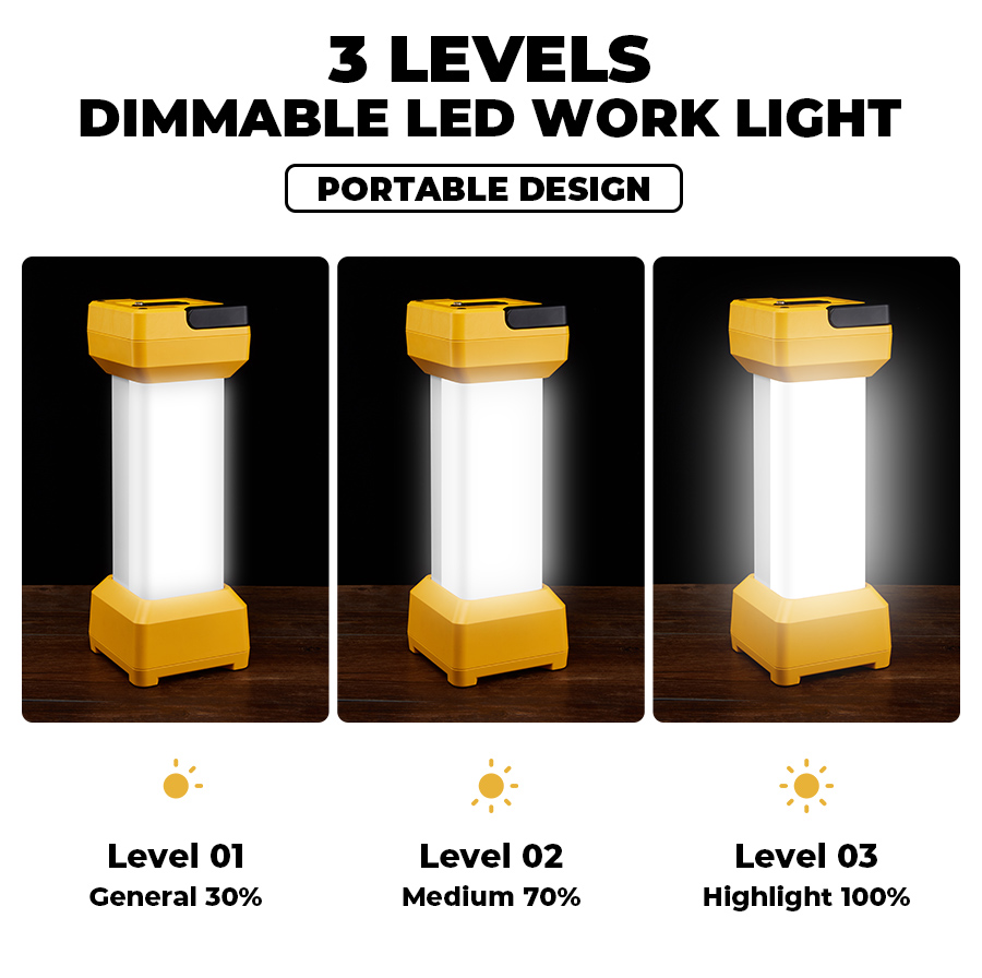 New Portable emergency lighting