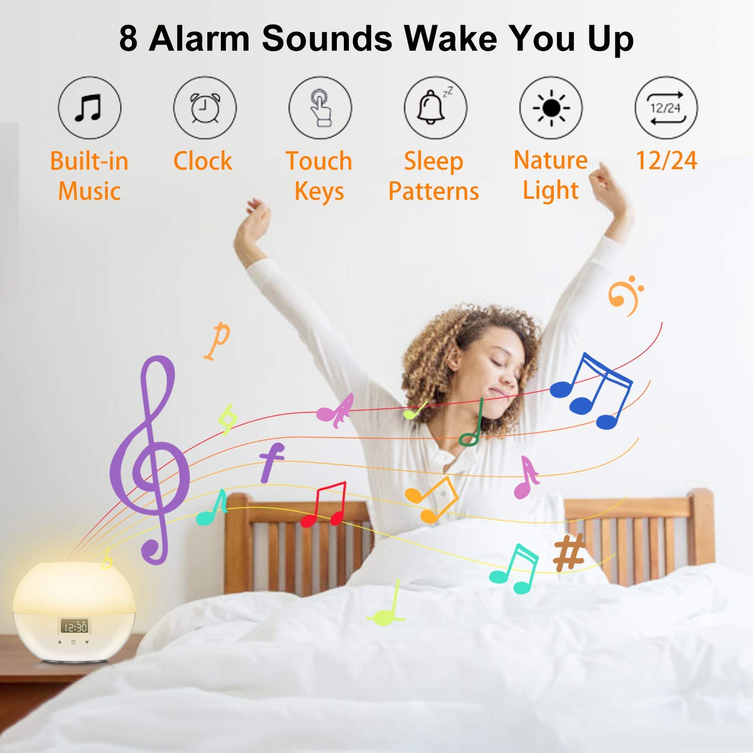 Rechargeable Sleep Relax and Wake up light