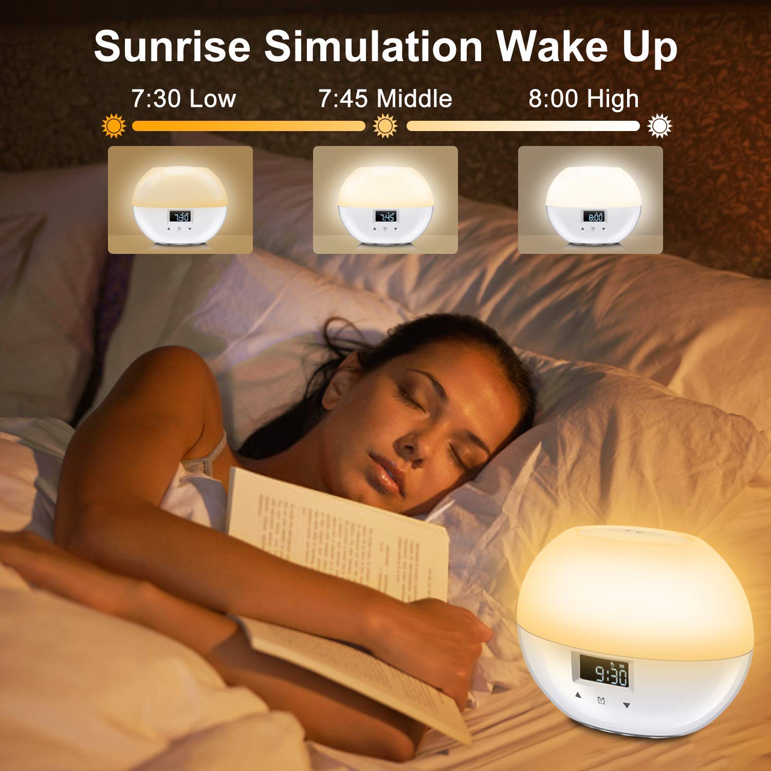 Rechargeable Sleep Relax and Wake up light