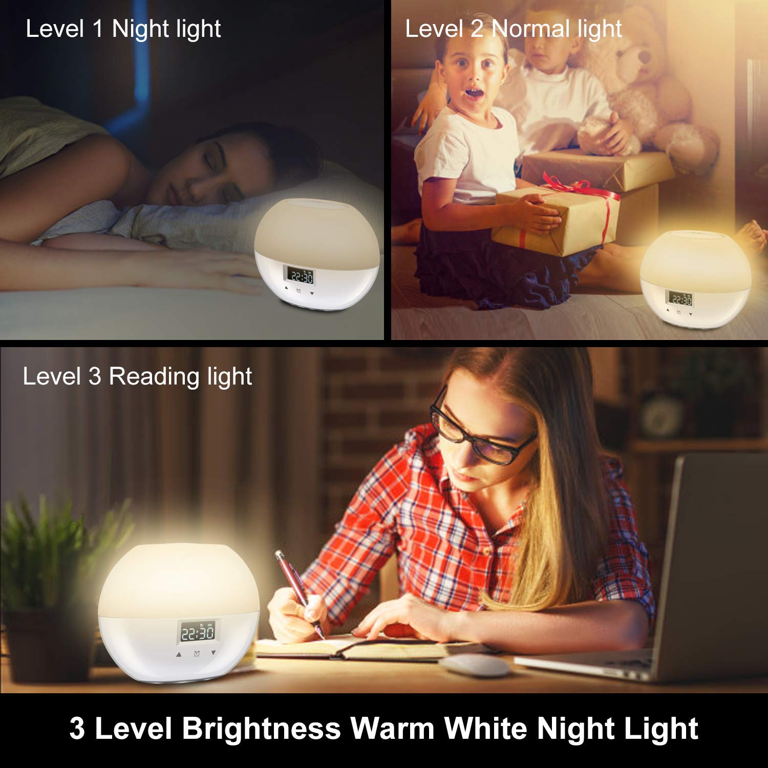 Rechargeable Sleep Relax and Wake up light