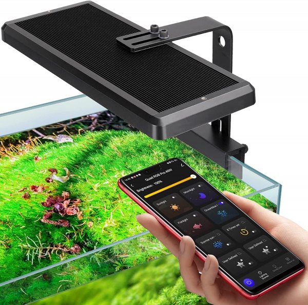 2022 smart 40WRGB Pro Aquascaping Light fish tank intelligent app freshwater aquarium light