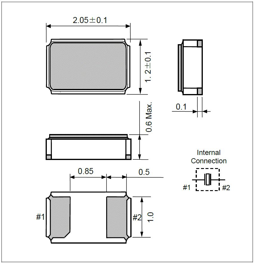 External dimensions