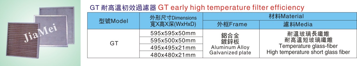 GT 耐高温初效过滤器-副本