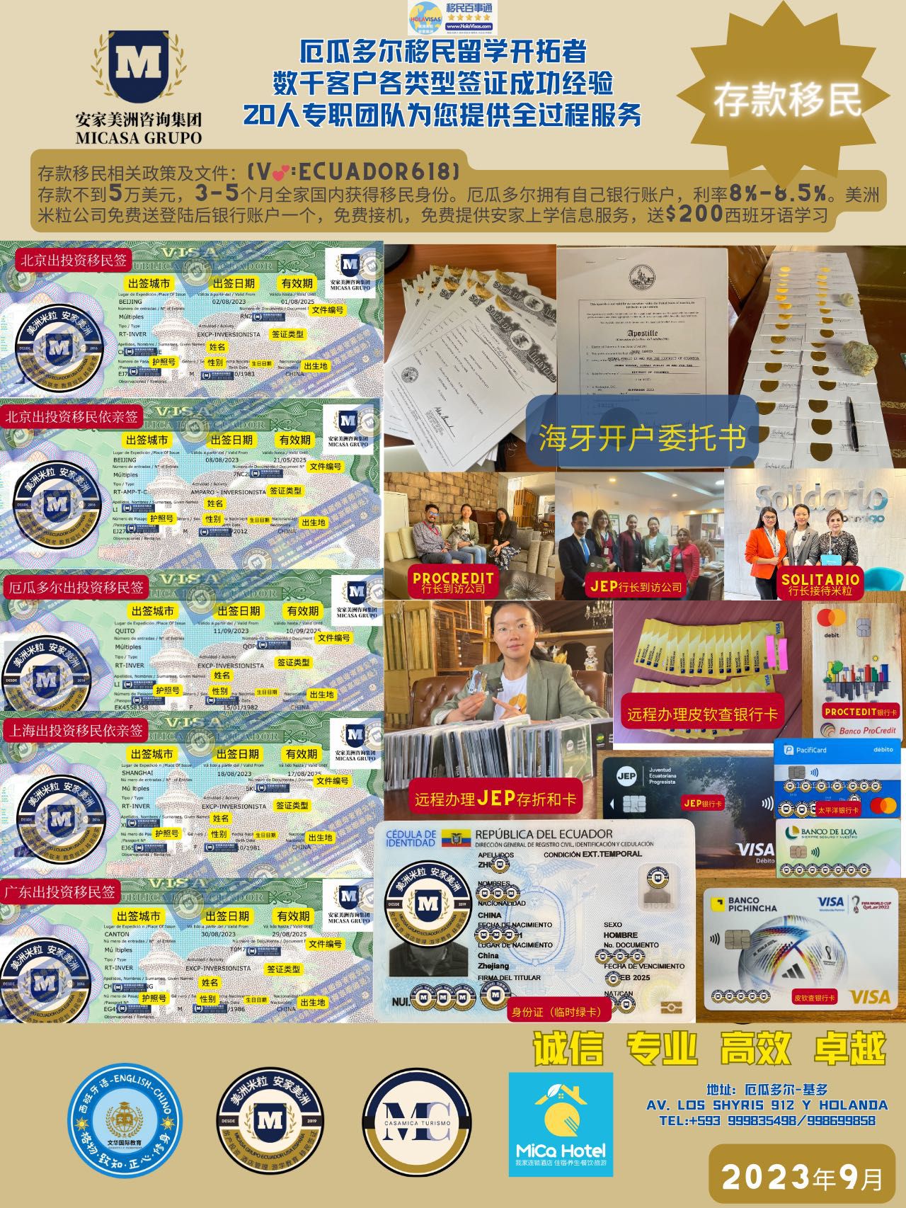 存款移民成功案例