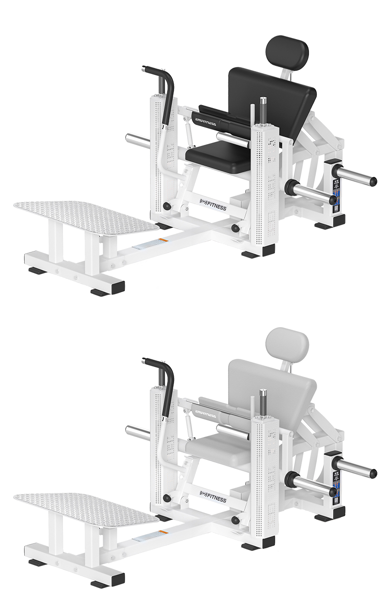 TS007 Plate Loaded Hip Glute Bridge Hip Thrust Machine