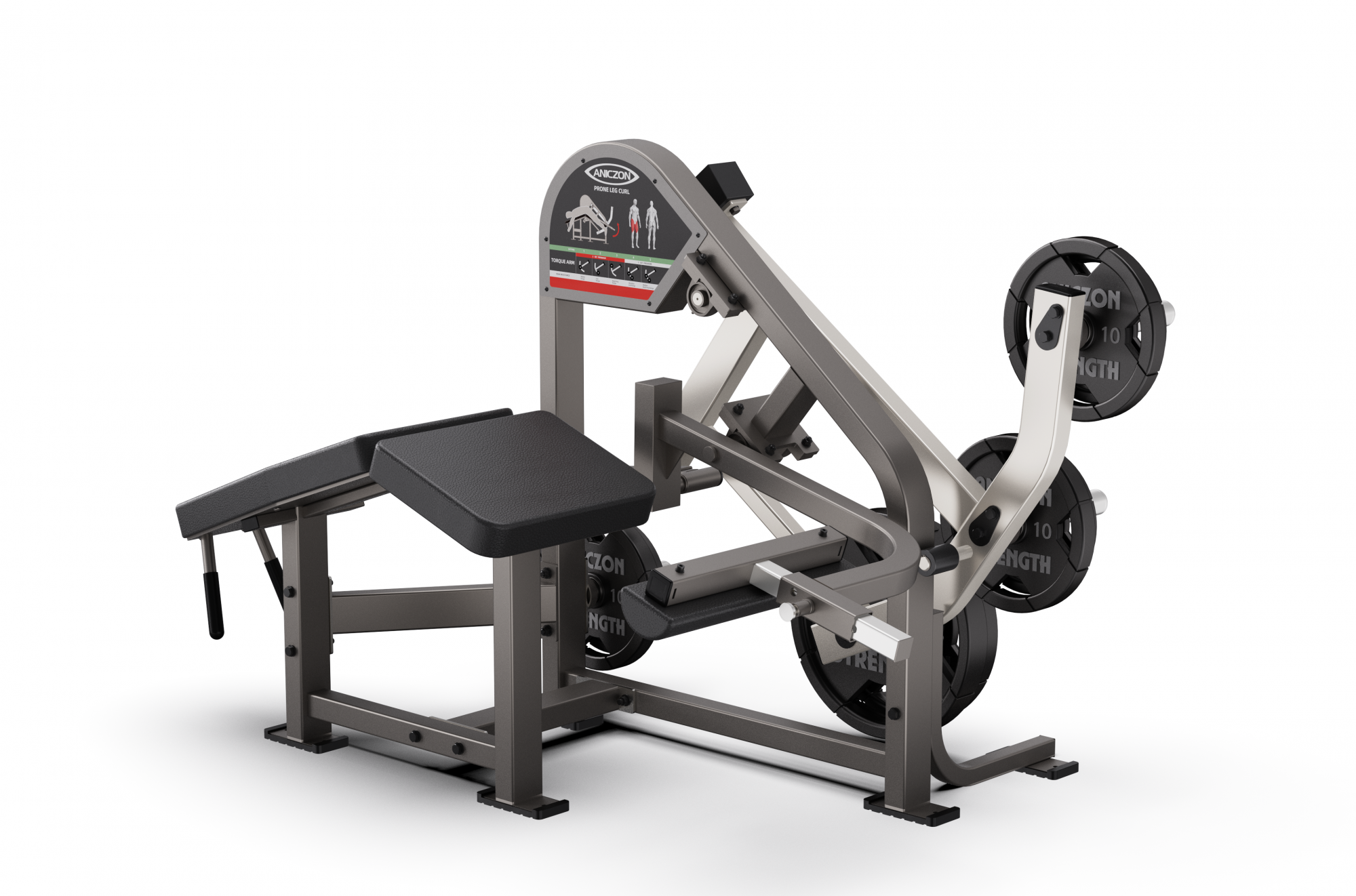 High Quality Commercial Fitness Gym Equipment PRONE LEG CURL  for Leg Training 