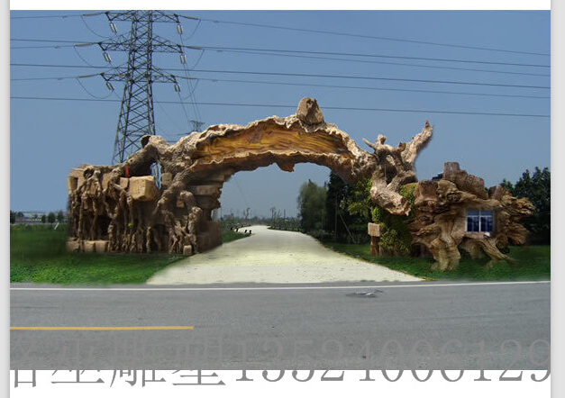 假树雕塑