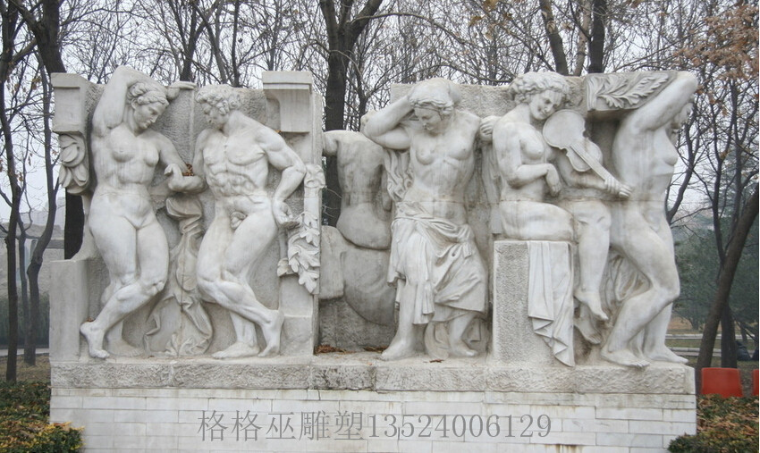 欧式砂岩雕塑