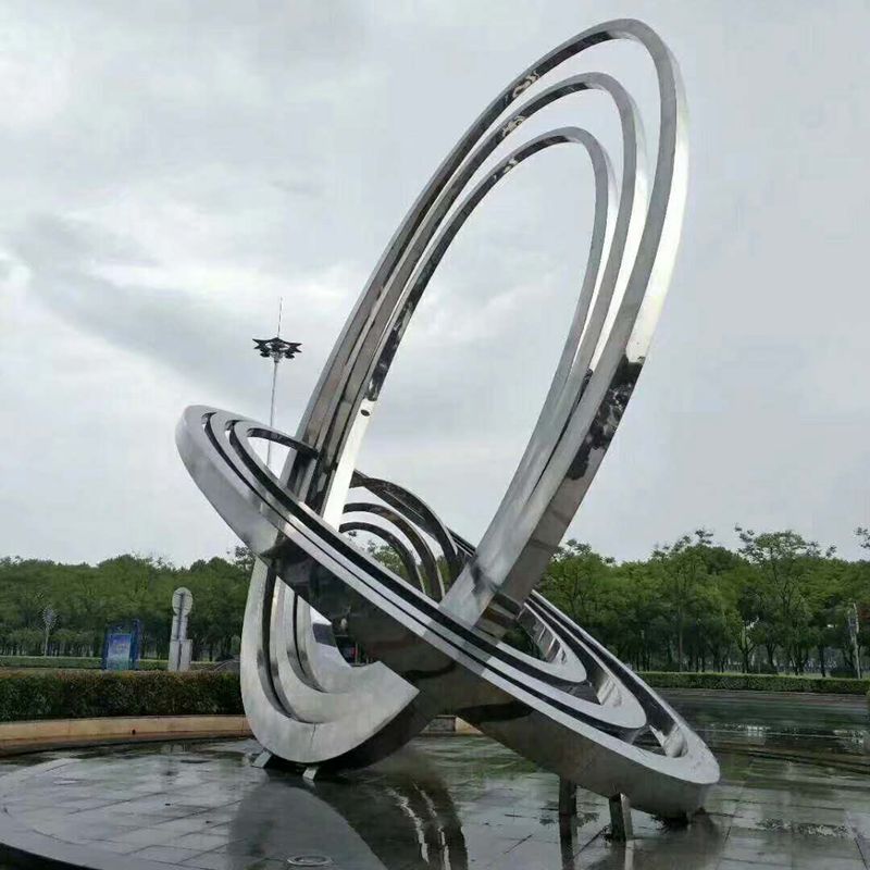 城市不锈钢雕塑