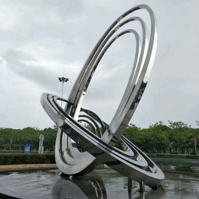 城市不锈钢雕塑