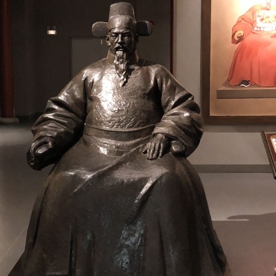 名人仿铜玻璃钢雕塑