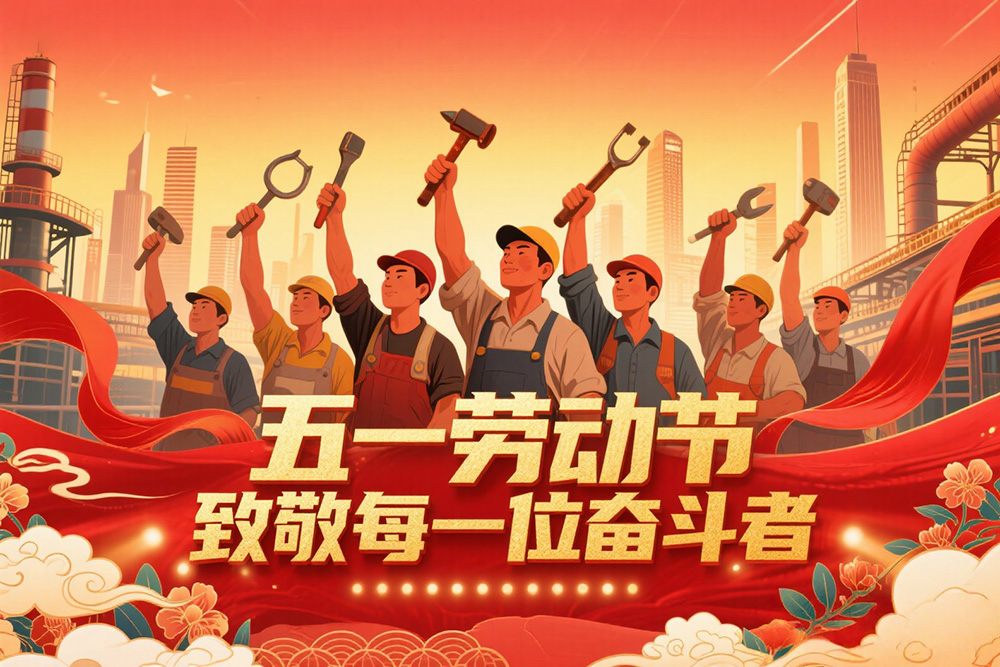 粤尚科技2025年“五一劳动节”放假通知！