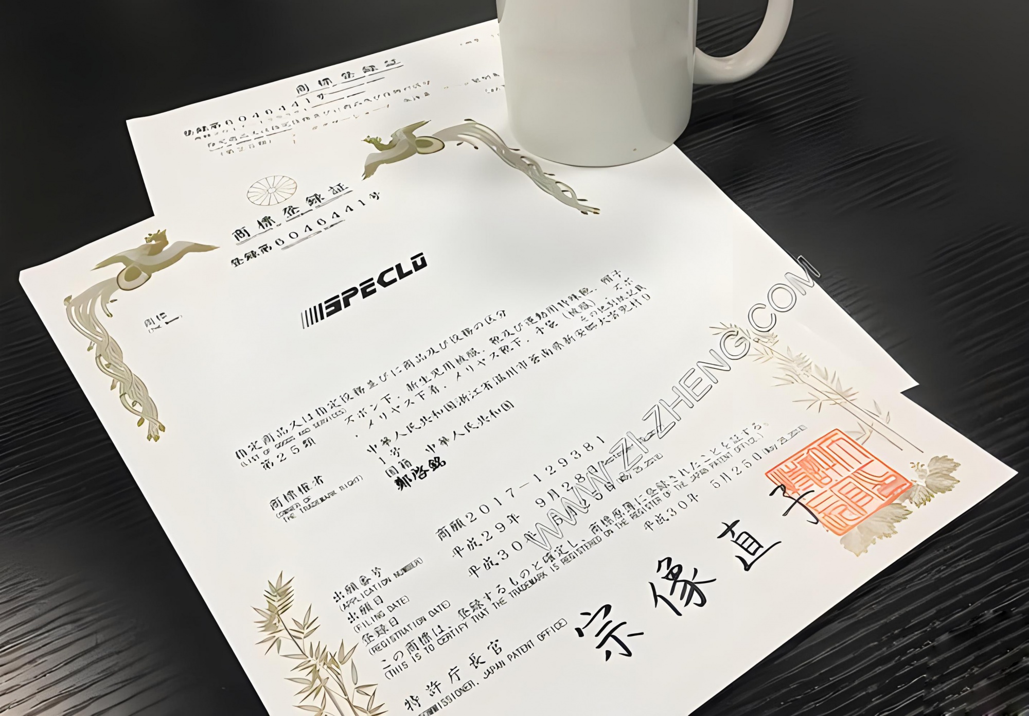 日本专利申请案例