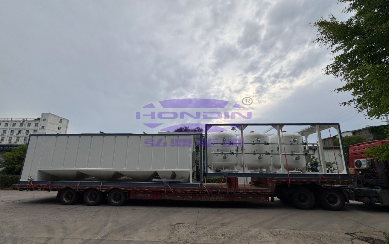 Water quality deterioration, easy clogging, tight deadlines? This skid-mounted oilfield and fracturing flowback fluid treatment system is designed for complex operating conditions!
