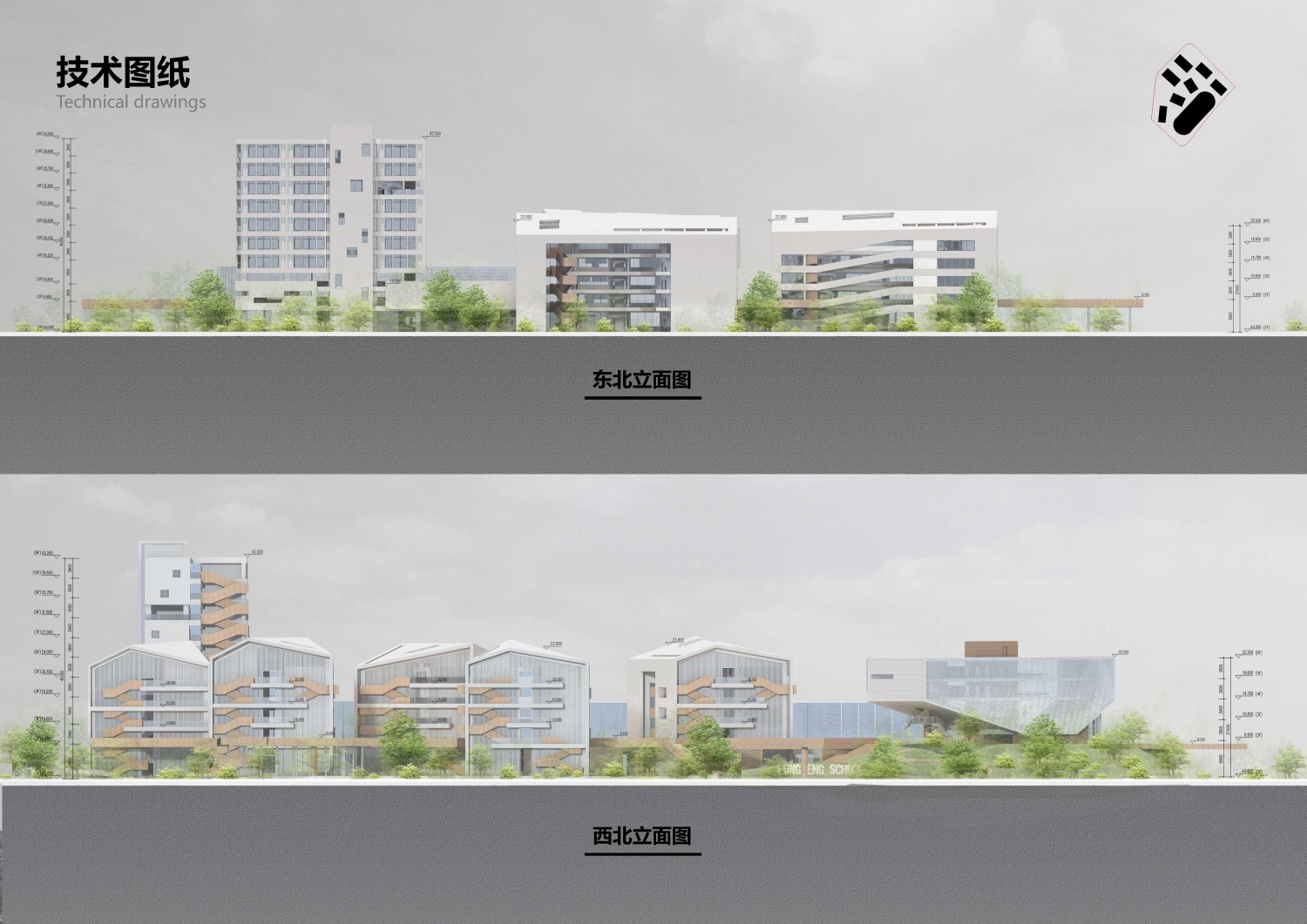 龙岗街道龙腾九年一贯制学校新建工程(方案设计)设计文本_页面_31