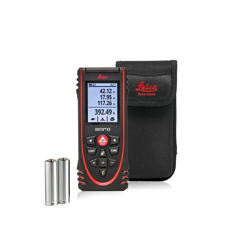 Leica测量新款Disto徕卡X3迪士通X3手持红外线测距仪