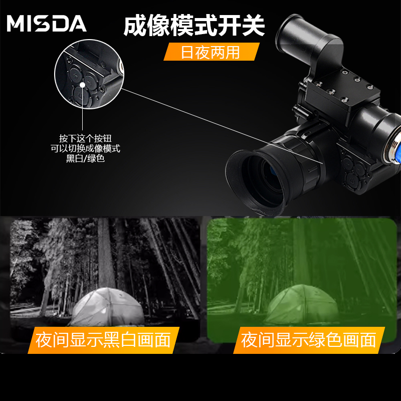 迈视达 NVG10 头戴式数码夜视仪