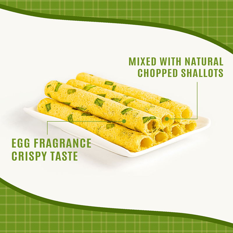 Green-onion Cookie Rolls 150g