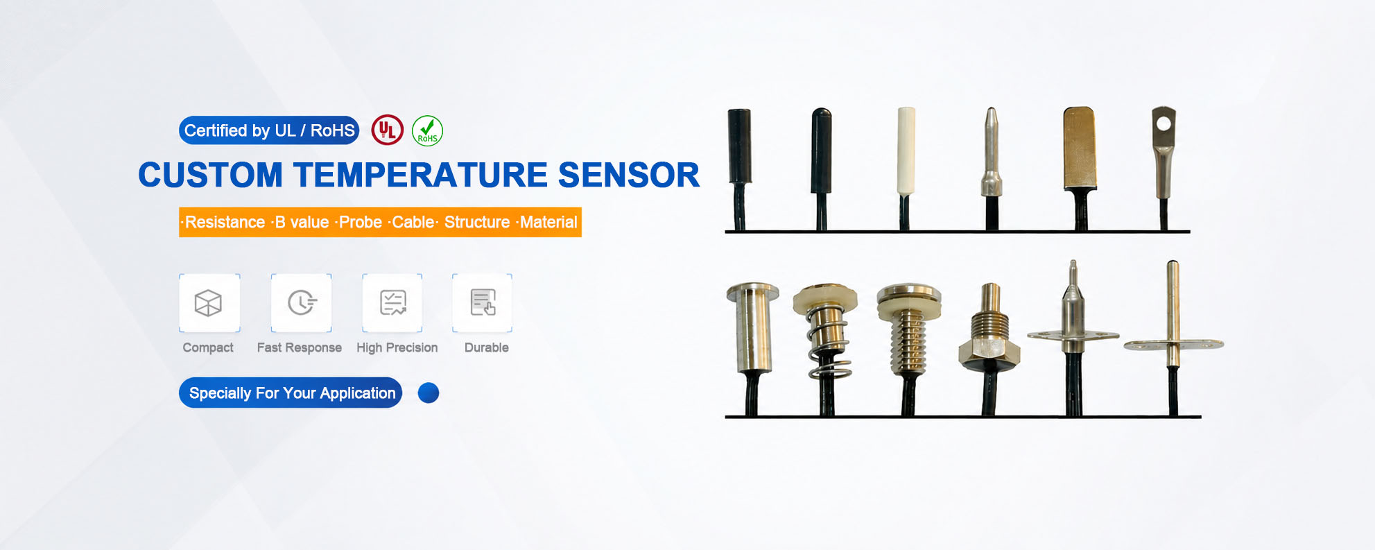 custom-made temperature sensor
