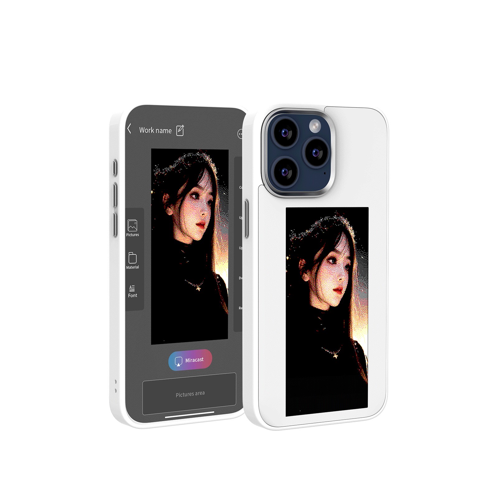 E-ink Phone case